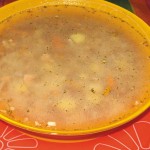 Рибний суп з гречкою