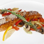 Філе лосося під соусом «Теріякі»