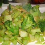 Броколі з імбиром