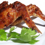 Глазуровані курячі крильця