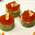 Рецепт закуски з авокадо, креветок і червоної ікри