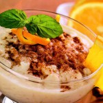 Рисовий пудинг з медом