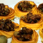 Картопляні гнізда з грибами