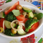 Овочевий салат з броколі