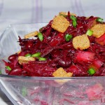 Салат з буряком і квасолею