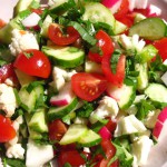 Салат з редиски і цвітної капусти