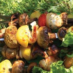 Шашлик з грибів і овочів «Закусочний»