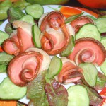 Закуска “Букет троянд”