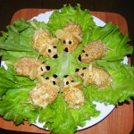 Закуска салатна “Мишача родина”