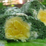 Омлет зі шпинатом у пароварці