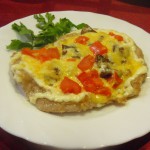 Відбивна з шампіньйонами і сиром «Омега»