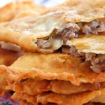 Чебуреки на кефірі