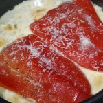 Перець, запечений у вершках по-сербськи