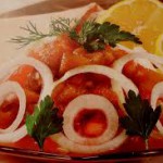 Салат з гарбуза з овочами
