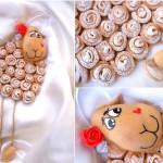 Великодні прикраси своїми руками – баранчик зі солоного тіста