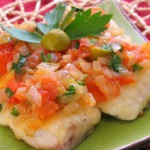 Риба під соусом з оливками