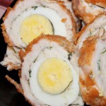 Курячі биточки з яйцем
