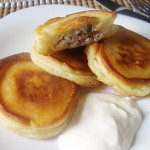 Оладки з фаршем