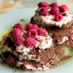 Тістечка з малиною